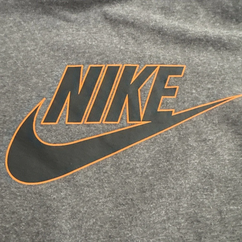 Nike Sportswear Club Fleece Men's Hoodie Dark Gray Logo Size XL Style AJ6352-071